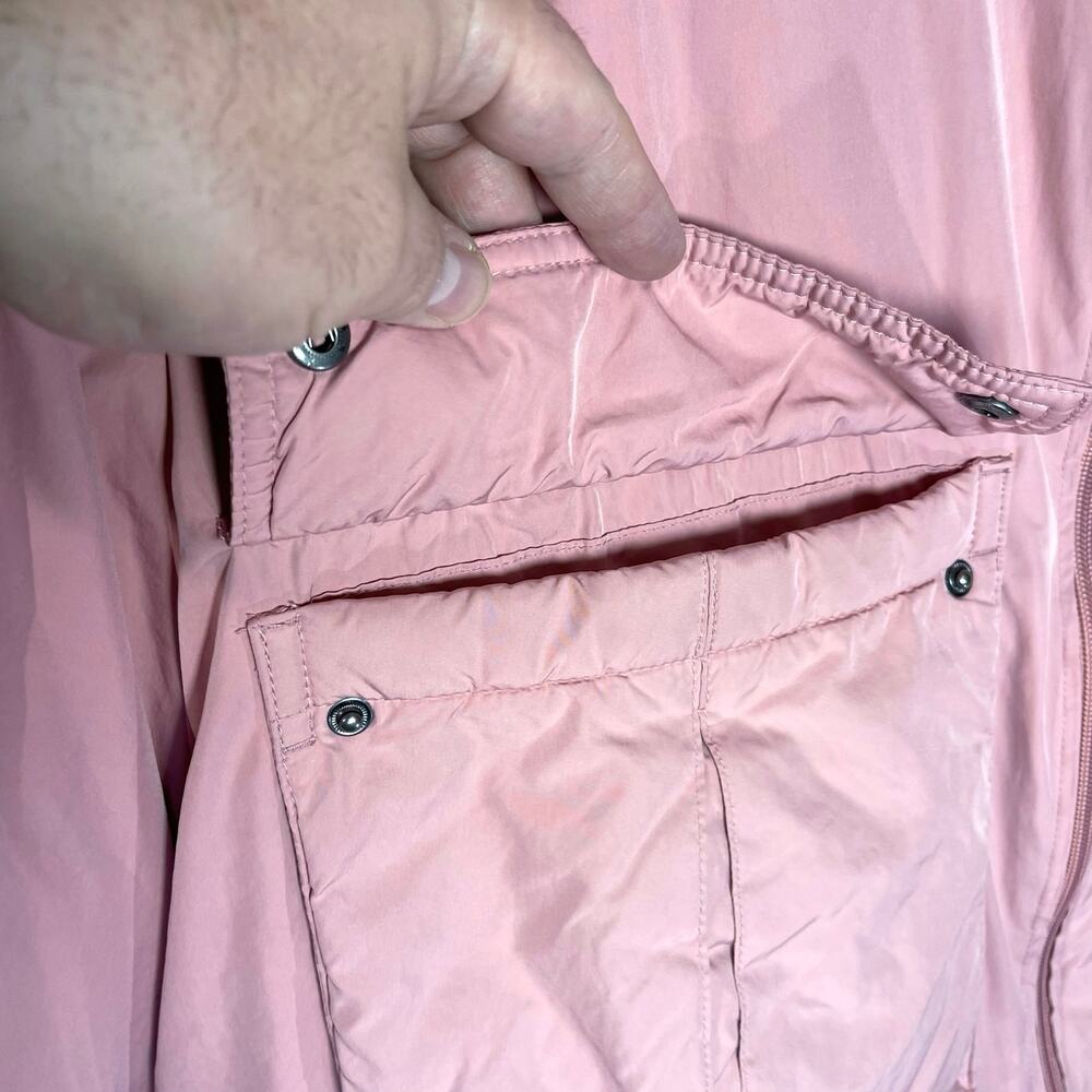 FREE PEOPLE x WE THE FREE Women’s Pink Duvet Puffer Bomber Jacket - Picture 5 of 7